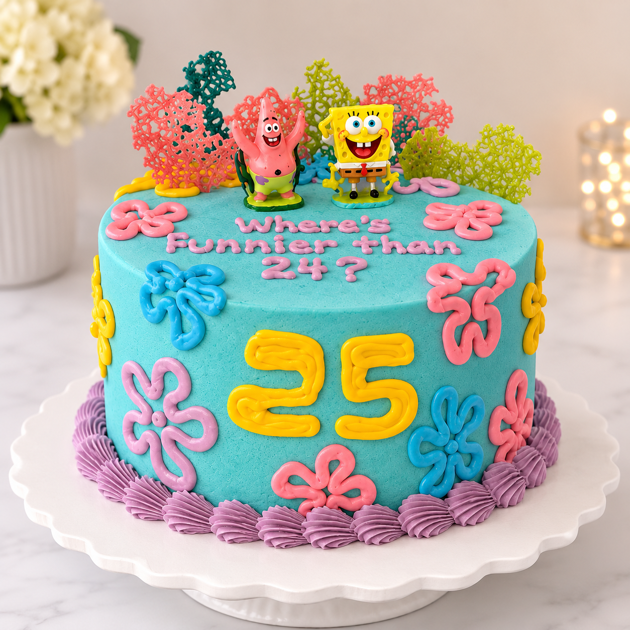 Custom celebration cake by Peaked Perfection